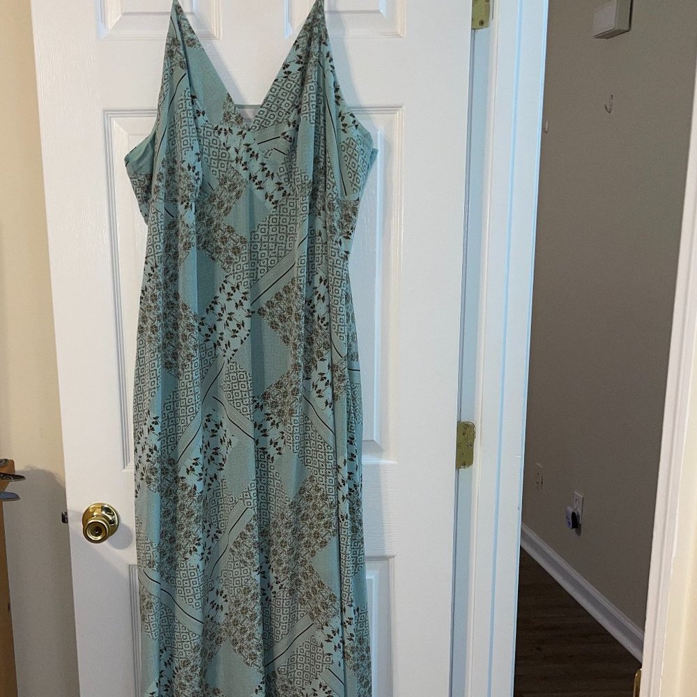 Lane Bryant Green Maxi Dress size 22/24